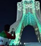 نمایش ویدیومپینگ به مناسبت هفته جمعیت بر روی نمای برج آزادی تهران نقش بست.